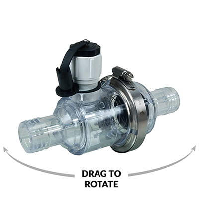 Perko Flush Pro Valve 1" 0456DP6 Hose size 1" 