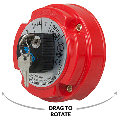 PERKO Inc. - Catalog - Battery Switches - Medium Duty Battery
