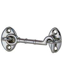 4 inch 1199DP4CHR Perko 1199DP4CHR Cabin Door Hook 