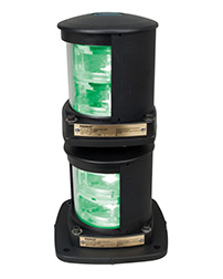 Flex Mount System LED Double Stack Navigation Lights - Red & Green Side Lights