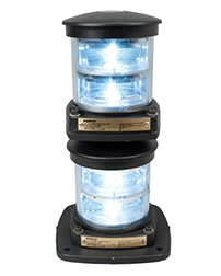 Flex Mount System LED Double Stack Navigation Lights - Masthead Light