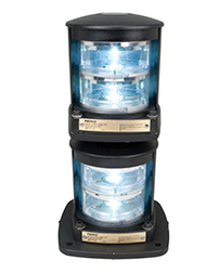 Flex Mount System LED Double Stack Navigation Lights - Stern & Towing