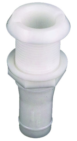 Perko 3//4 Thru-Hull Fitting f// Hose Plastic MADE IN THE USA
