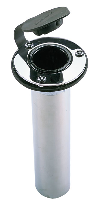 Perko Crome-Plated Clamp On Rod Holder 1215 DP0 CHR Pipe Tube " Fishing Boat MD Perko Crome-Plated Clamp On Rod Holder 1215 DP0 CHR Pipe Tube " Fishing Boat MD