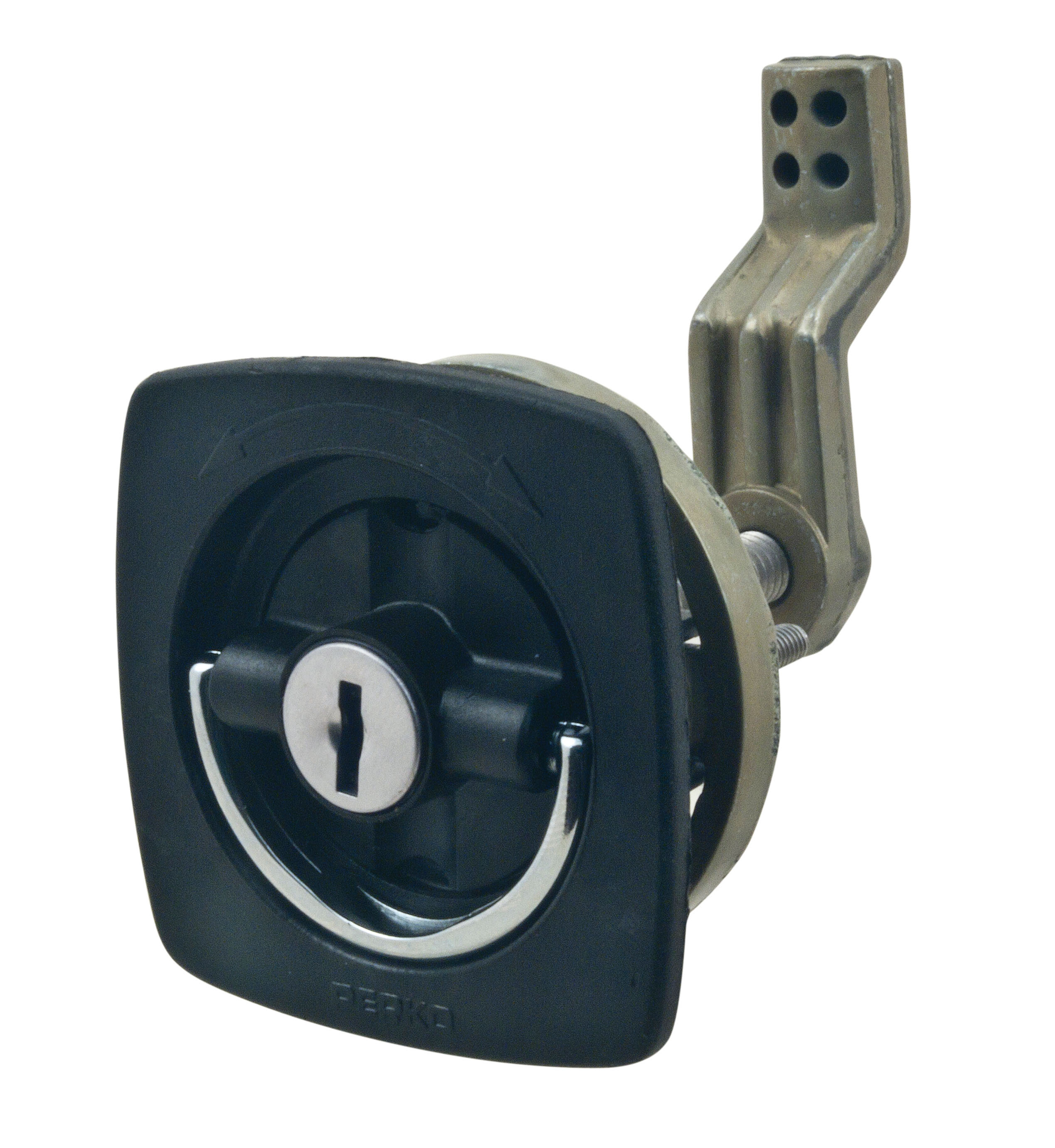 PERKO Flush Lock And Latch - 932-DP1-WHT - False Creek Fuels