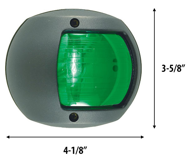 1016 PERKO 1260-P GREEN NAV LIGHT LENS PLASTIC 1016 PERKO 1260-P GREEN NAV LIGHT LENS PLASTIC