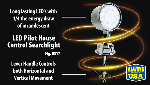 Fig 1444 LED White All Round Light